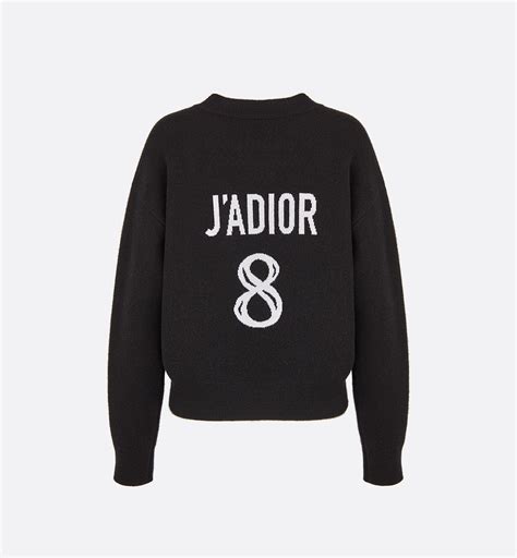 dior j'adior 8 sweater|'J'Adior 8' Boxy Sweater Black Cashmere .